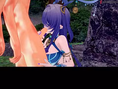 Lauma blowjon at the forest | Genshin Impact | Full & POV on patreon: Fantasyking3