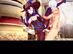 Mona sex for money |2 Genshin impact | Full & POV on patreon: Fantasyking3