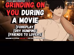 Movie Night Ends With Your Best Friend Grinding on You | Male Moaning Audio