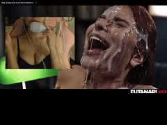 REACT PORN- Huge Creampie on FACE