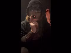 Smoking fetish JOI for daddy from emo sissy