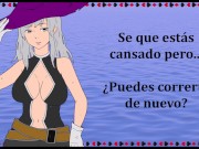 Tu ama te rescata y te folla para salvarte. JOI roleplay con una bruja.