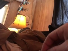_-Hot Filthy Little Slut Tranny Shemale Fiona Fox Playing With Her Penis Plug And Chastity Cage -_