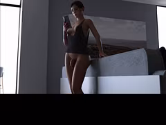 Hotie Ellie Admired by Big Cock Australian Guy Max