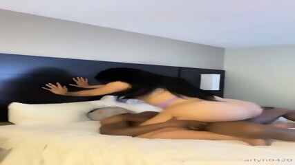 Huge Ass TS DARLYN Takes BBC