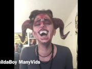 Ftm Demon laughing maniacally
