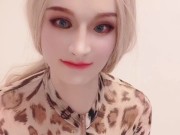 female mask disguise crossdresser transformation mtf 40