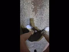 Shemale Ting Xuan outdoor peeing compilation